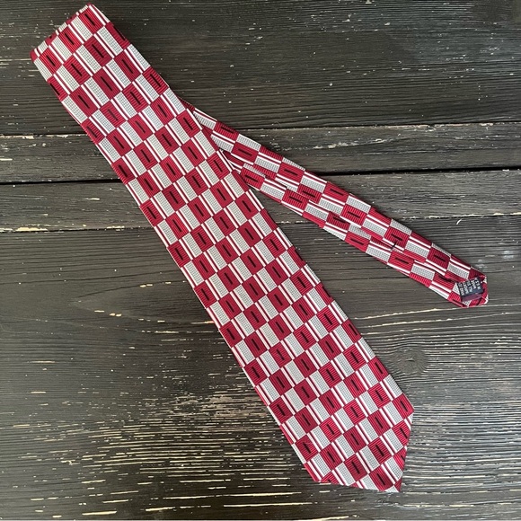 Jos. A. Bank Silk Tie Premier Collection Red - Picture 1 of 6